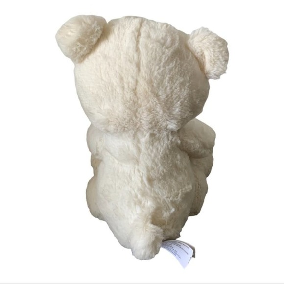 Kellytoy White Bear with Pink Cupcake Plush Toy - Picture 5 of 7